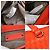 Bottega Veneta Tote Convertible a 2 Tasche Intrecciato Nappa Medium Rosso - vista 6
