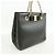 Salvatore Ferragamo Vara Leder-Tote-Bag mit Kette Schwarz - Ansicht 2