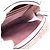 Borsa a tracolla in pelle rosa chiaro Jimmy Choo - vista 3