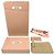 Miu Miu Nappa Leather Envelope Card Case Beige - view 7