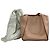 Stella Mc Cartney Stella McCartney Circle Logo Handtasche in Pink Beige