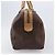 Céline Celine Vintage Duffle Macadam Coated Canvas Large Marron - vue 3