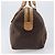 Céline Celine Vintage Duffle Macadam Coated Canvas Large Marron - vue 4