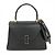 Bolsa de Ombro Mini Iside Valextra Preto