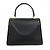 Bolsa de Ombro Mini Iside Valextra Preto - vista 2