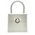 Borsa Salvatore Ferragamo Gancini Argento