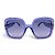 GAFAS DE SOL GUCCI GG0713S NUEVAS LOGO GG PLÁSTICO VIOLETA SUNGLASSES Púrpura