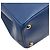 Sac 2WAY Prada Galleria Logo Triangle Bleu - vue 5
