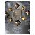 Zaino MCM Dual Stark Monogram Studded Nero - vista 2