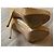 Jimmy Choo Plateau-Pumps aus Lackleder Beige - Ansicht 6