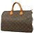 Louis Vuitton Monogram Speedy 35 Handtasche Braun