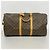 Louis Vuitton Boston Monogram Keepall Bandoulière 55 Castaño - vista 12