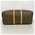 Louis Vuitton Boston Monogram Keepall Bandoulière 55 Castaño - vista 3
