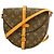 Bolso de hombro Louis Vuitton Monogram Chantilly MM Castaño