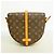Bolso de hombro Louis Vuitton Monogram Chantilly MM Castaño - vista 11