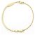 Autre Marque Bracciale con ciondolo Saint Laurent Cassandra D'oro - vista 2