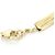 Autre Marque Bracciale con ciondolo Saint Laurent Cassandra D'oro - vista 3