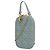 Borsa a tracolla Christian Dior Cannage Blu