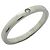 Cartier Classic Band Ring in Platin mit Diamant