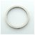 Cartier Classic Band Ring in Platin mit Diamant - Ansicht 3