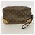 Sac pochette Louis Vuitton Monogram Marly Dragonne GM Marron - vue 10