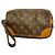 Borsa a pochette Louis Vuitton Monogram Marly Dragonne PM Marrone
