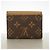 Portafoglio Louis Vuitton Tri-fold Marrone - vista 8