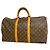 Bolsa Louis Vuitton Boston Monogram Keepall 50 Marrom