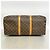 Bolsa Louis Vuitton Boston Monogram Keepall 50 Marrom - vista 3