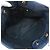 Chanel Deauville Stroh-Shopper mit Kette Marineblau - Ansicht 4