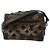 Sac à épaule Louis Vuitton Monogram Tuffetage Mini Soft Trunk Marron Noir