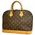Louis Vuitton Alma Monogram Handtasche Braun