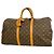Louis Vuitton Boston Monogram Keepall 50 Marron
