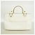 Céline Sac à main en cuir Celine Boogie Bag Blanc - vue 10