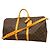 Louis Vuitton Boston Monogram Keepall Bandoulière 55 Castaño