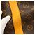 Louis Vuitton Boston Monogram Keepall Bandoulière 55 Castaño - vista 7