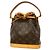 Louis Vuitton Monogram Mini Noe Handtasche Braun