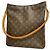 Borsa a tracolla Louis Vuitton Monogram Looping GM Marrone