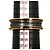 Bulgari Anel Bvlgari B.zero1 de 2 bandas Preto Rosa - vista 6