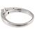 Bulgari Bvlgari Marry Me Platinbandring mit Diamanten - Ansicht 3