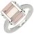Louis Vuitton Ring aus 18K Weißgold