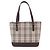 Sac à main cabas Burberry Nova Check Marron Beige - vue 2