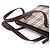 Sac à main cabas Burberry Nova Check Marron Beige - vue 7