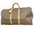 Louis Vuitton Brown Boston Monogram Keepall Bandoulière 55 Braun