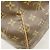 Louis Vuitton Brown Boston Monogram Keepall Bandoulière 55 Braun - Ansicht 12