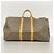 Louis Vuitton Brown Boston Monogram Keepall Bandoulière 55 Braun - Ansicht 15