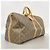 Louis Vuitton Brown Boston Monogram Keepall Bandoulière 55 Braun - Ansicht 2