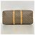 Louis Vuitton Brown Boston Monogram Keepall Bandoulière 55 Braun - Ansicht 3