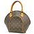 Louis Vuitton Monogram Ellipse PM Handtasche Braun