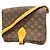 Borsa a tracolla Louis Vuitton Monogram Cartouchiere GM Marrone
